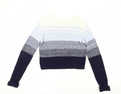 Womens UK Size 14 SoulCal Multicoloured Pullover Jumper