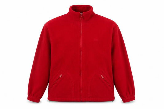 Arctic Storm Women's Red Fleece Jacket Size M