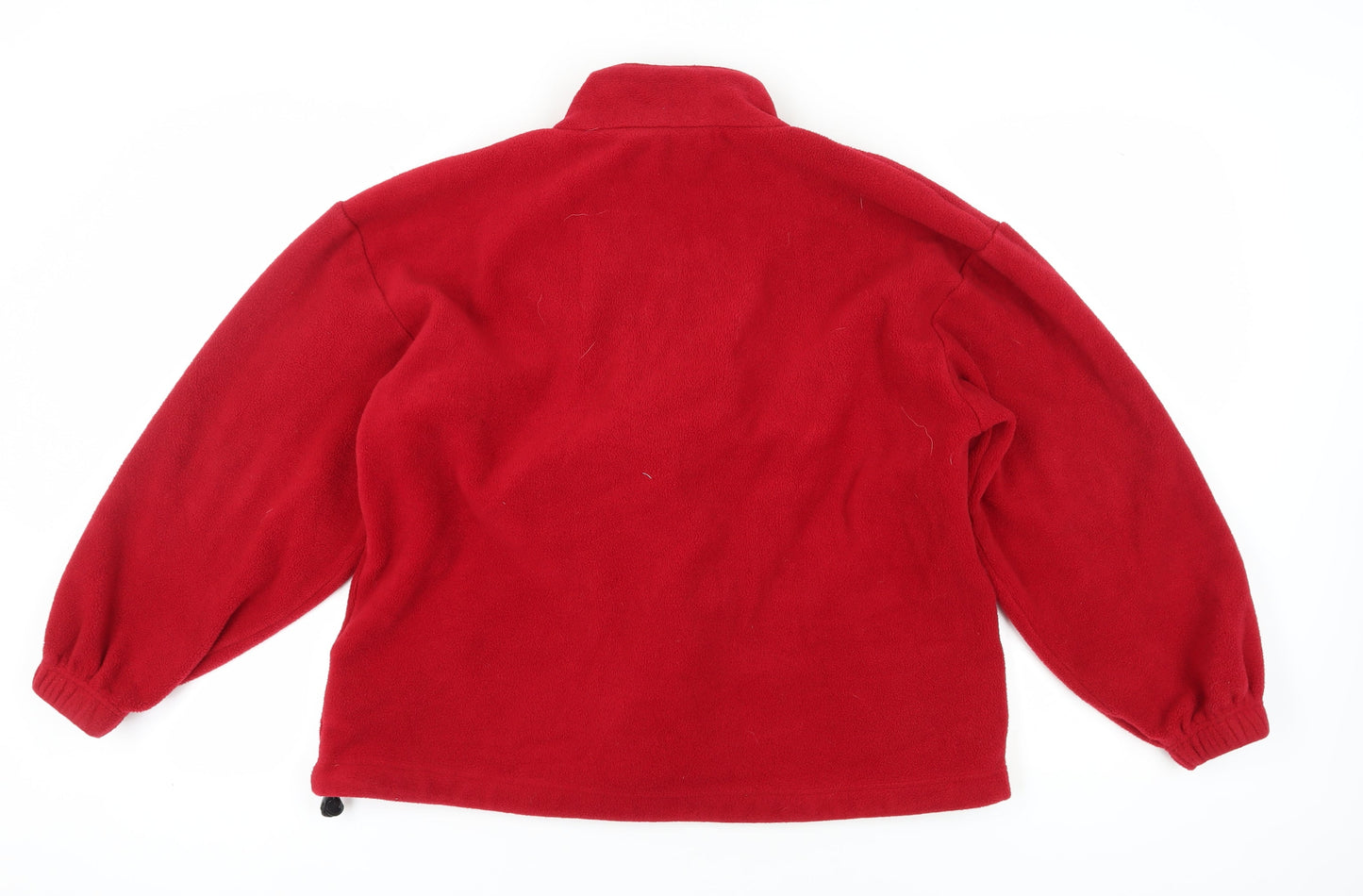 Arctic Storm Women's Red Fleece Jacket Size M