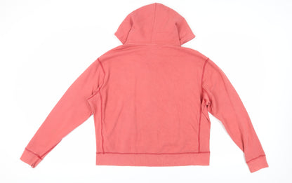 Abercrombie & Fitch Pink M Hoodie with Tiger Logo