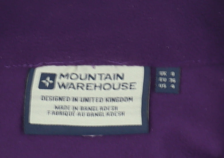 Womens UK Size 8 Mountain Warehouse Purple Pullover Sweatshirt