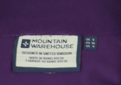 Womens UK Size 8 Mountain Warehouse Purple Pullover Sweatshirt
