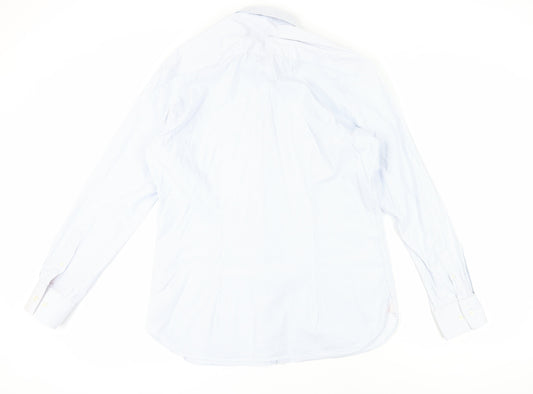 Ted Baker Men's Blue Regular Fit Dress Shirt