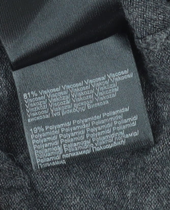 Selection by S.Oliver Grey V-Neck Pullover, Women, Size 12
