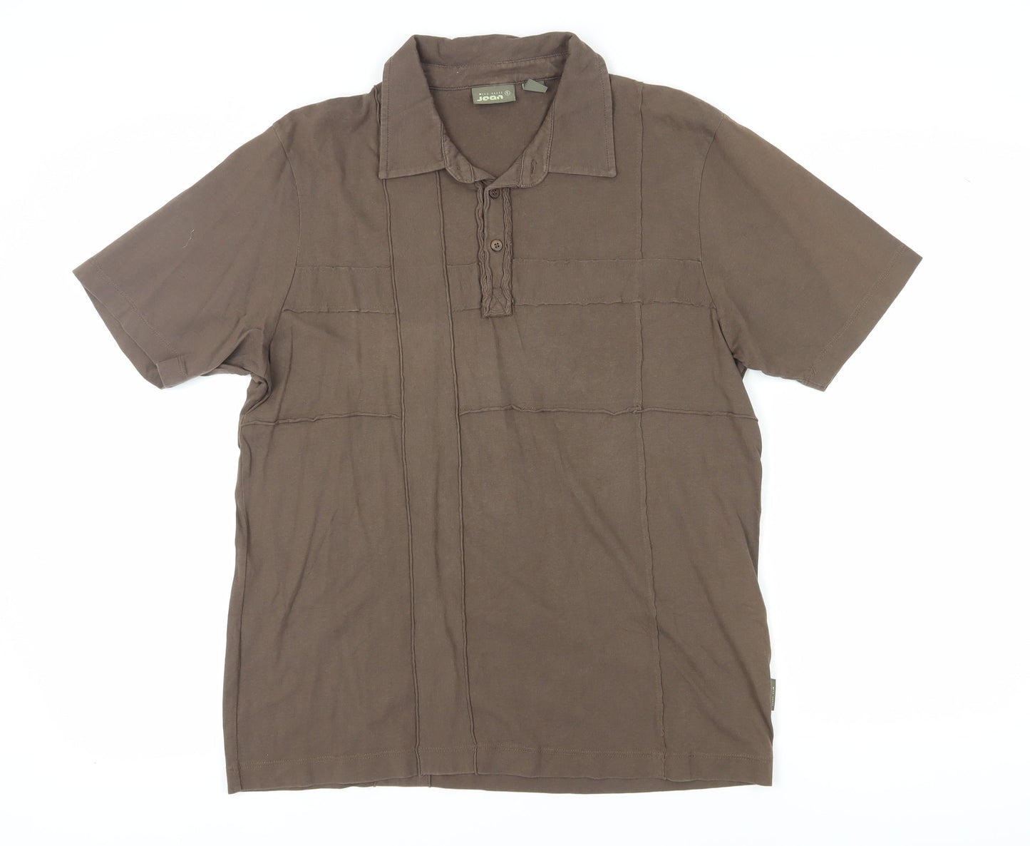 Ted Baker Men’s Brown Polo Shirt Size 5 Short Sleeve