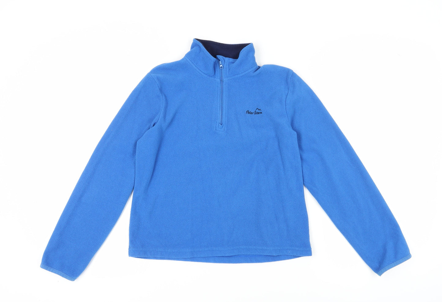 Peter Storm Boys Blue Fleece 1/2 Zip Sweatshirt 11-12 Years