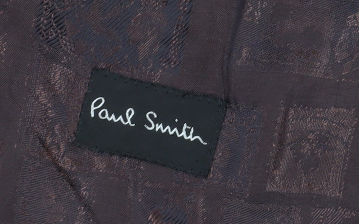 Mens UK Size 40 Paul Smith Regular Purple Suit Jacket