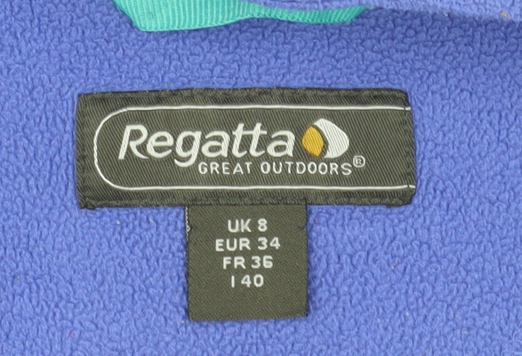 Regatta Women's Blue Pullover Sweatshirt, Size 8