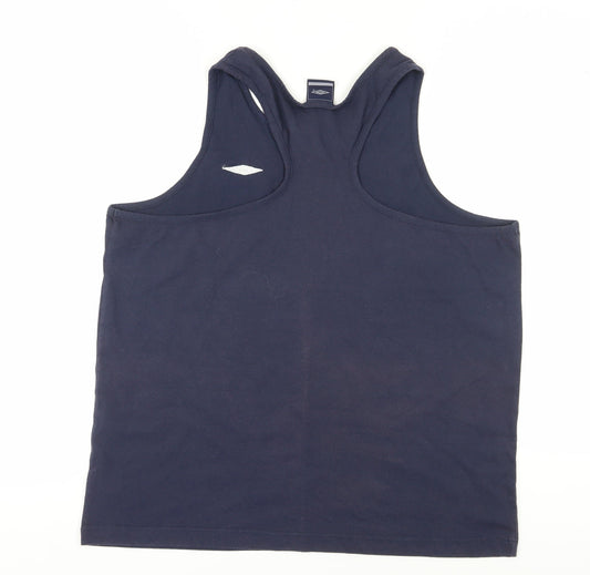 Umbro Men's Blue XL Tank Top for Gym & Training