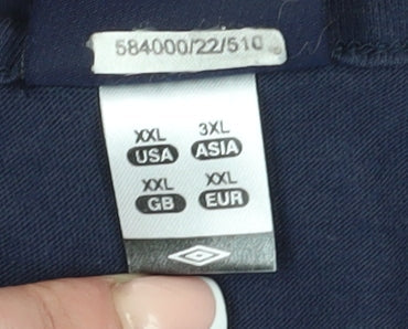 Umbro Men's Blue XL Tank Top for Gym & Training