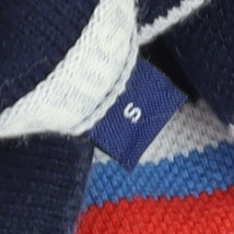 SITKA Men's Multicoloured Striped Polo Shirt S