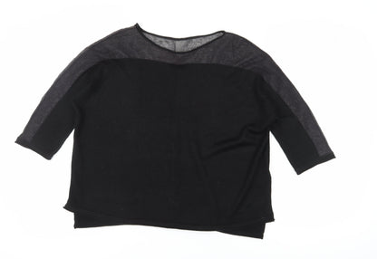 Womens UK Size M Phase Eight Black  T-Shirt