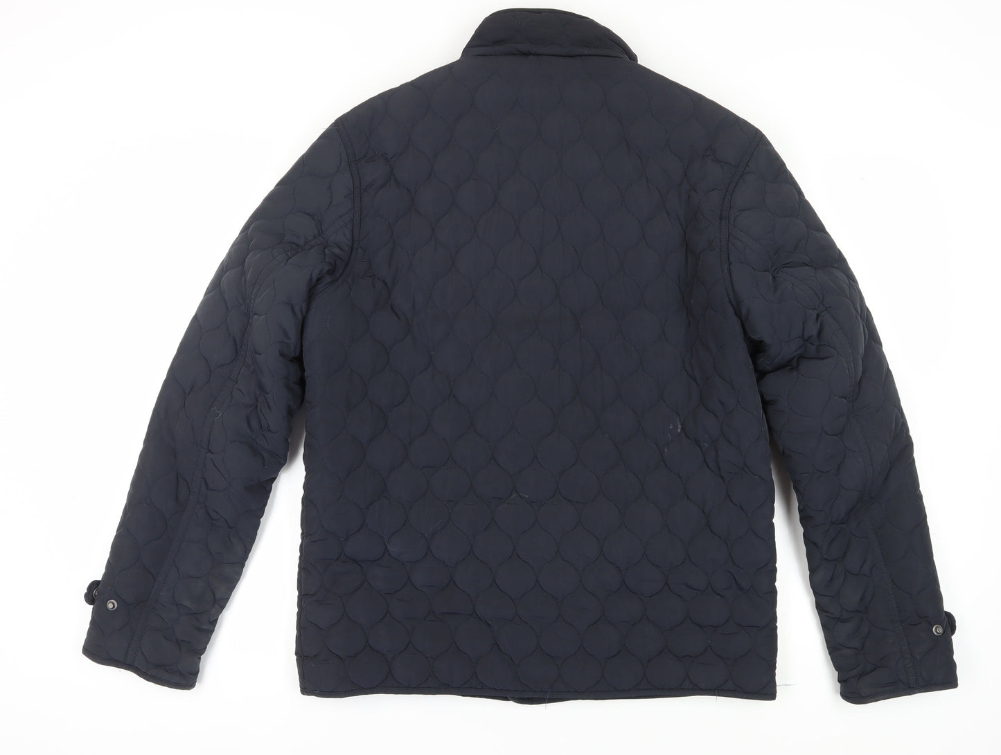 Mens UK Size L Firetrap Black Quilted Coat