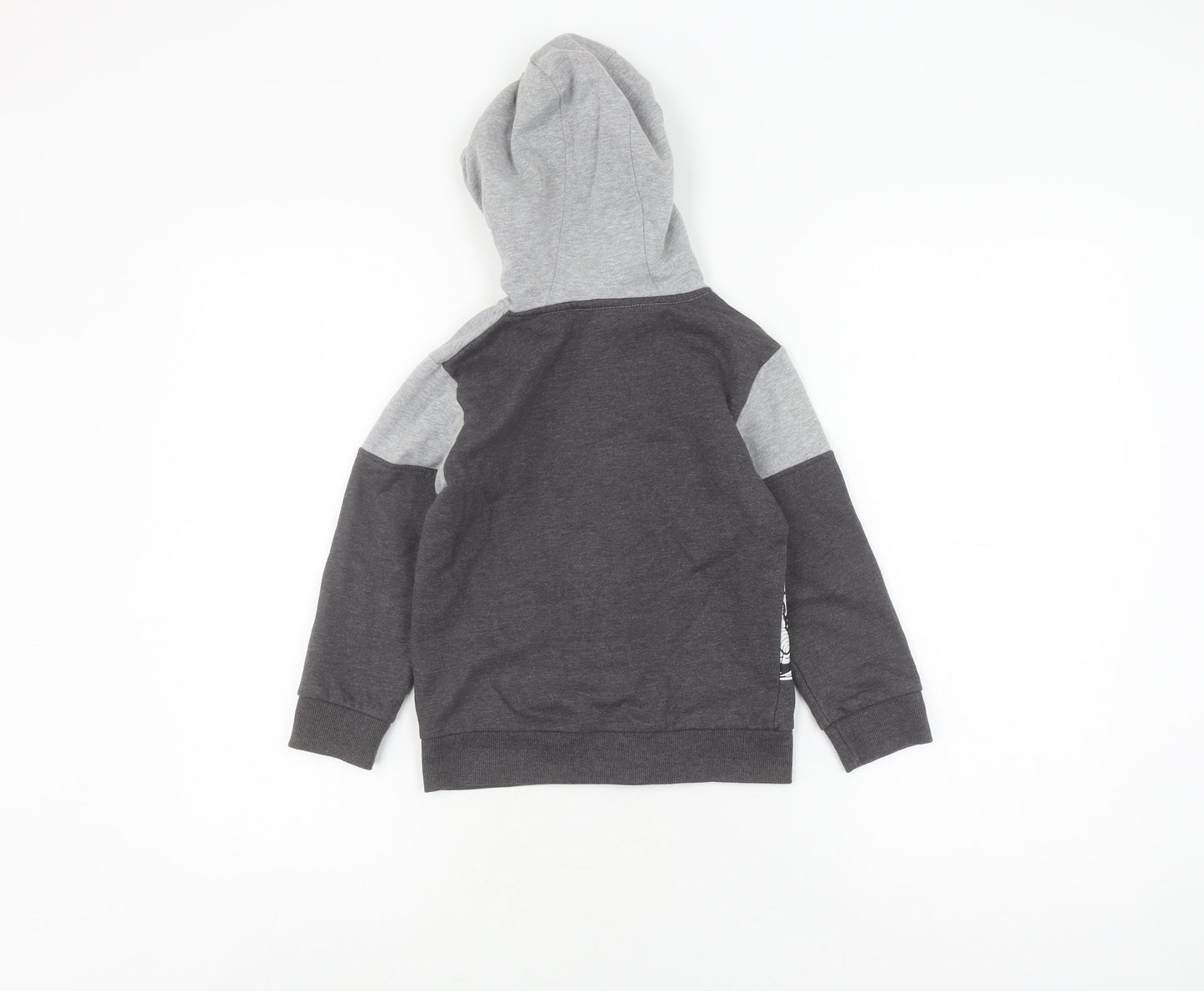 Marvel Boys Grey Spider-Man Hoodie 5-6 Years Full Zip