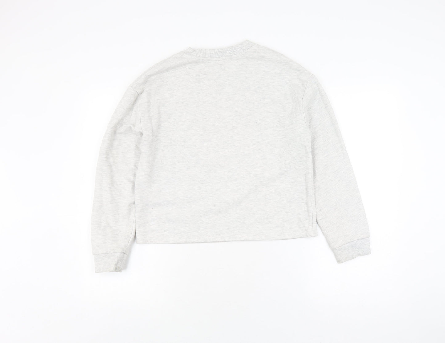 River Island Girls Grey Camouflage Skull Sweatshirt 11-12 Years