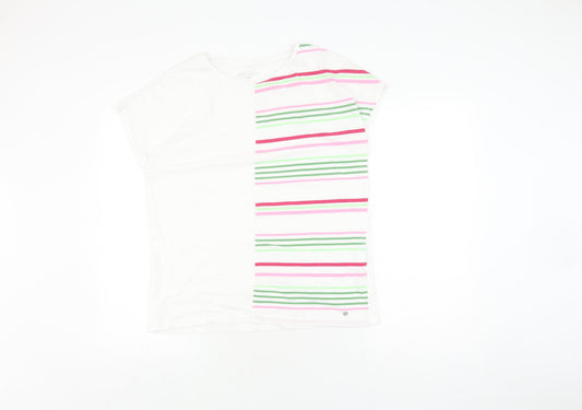 Womens UK Size 12 Gerry Weber White Basic T-Shirt