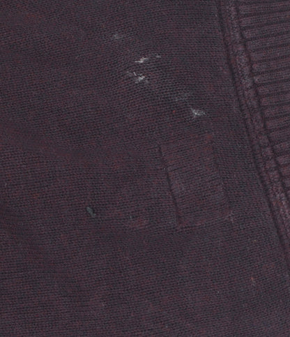 FatFace Men's Purple Full Zip Wool Jumper, Size L