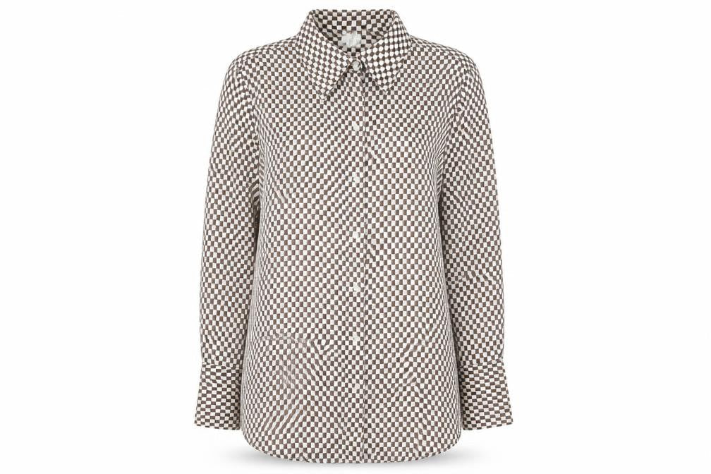 Womens UK Size M H&M Multicoloured Basic Button-Up