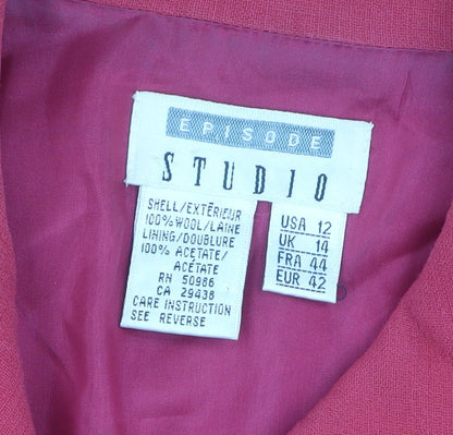 Womens UK Size 14 Episode Red