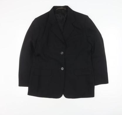 Marks and Spencer Women's Black Suit Jacket Size 16