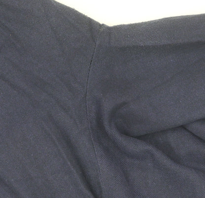 Womens UK Size 10 Laura Ashley Regular Fit  Blue Trousers