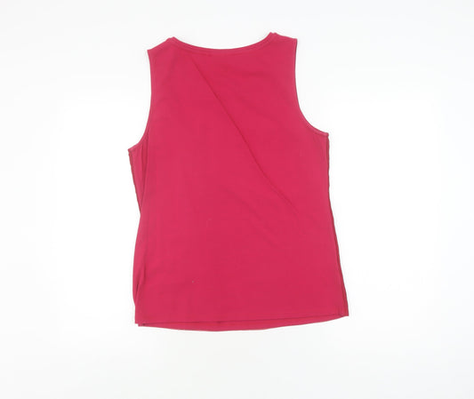 Laura Ashley Red Women's Sleeveless Tank Top 12