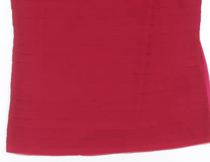 Womens UK Size 12 Laura Ashley Red  Tank