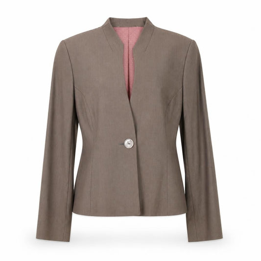 Womens UK Size 10 Austin Reed Regular Brown Suit Jacket