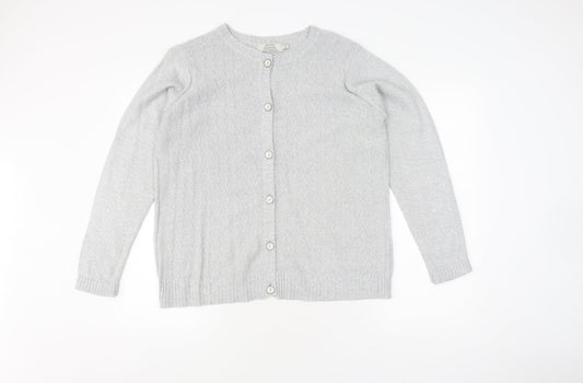 Honor Millburn Women's Grey Knit Cardigan M