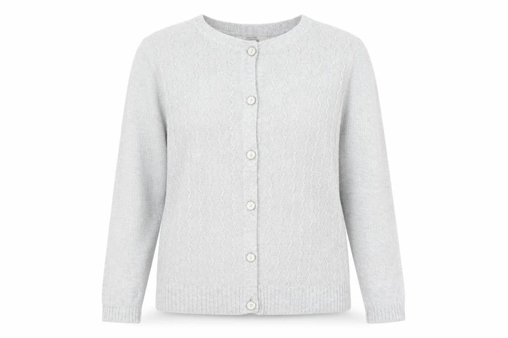 Womens UK Size M Honor Millburn Grey Cardigan Jumper