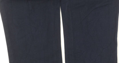 Banana Republic Women's Blue Trousers, Size 6