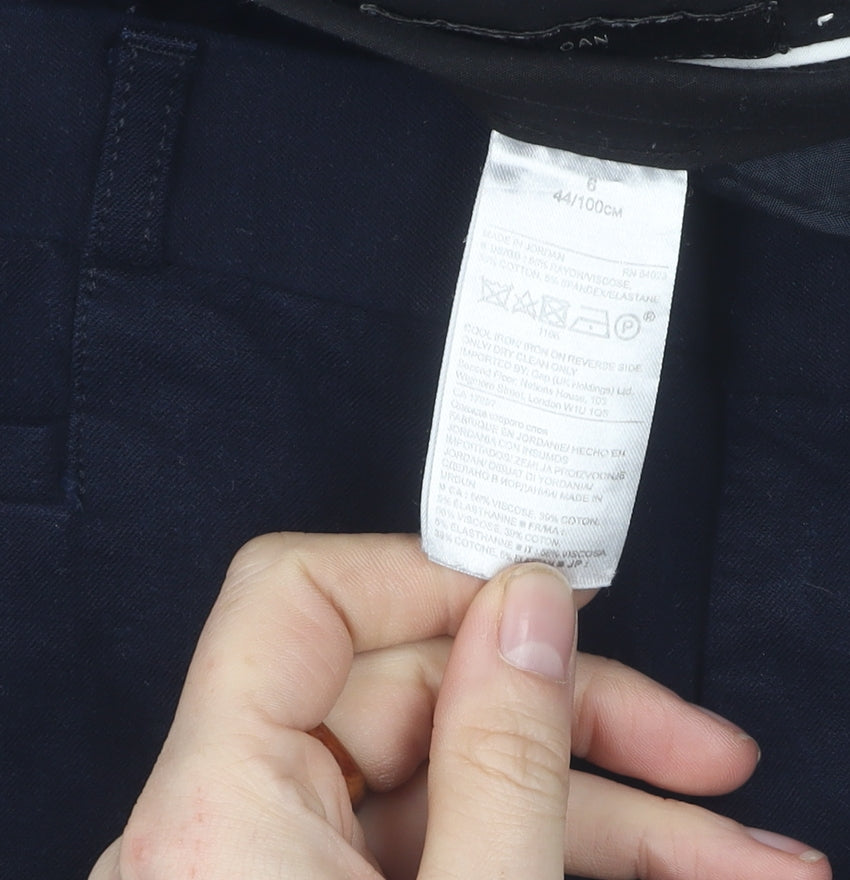 Banana Republic Women's Blue Trousers, Size 6