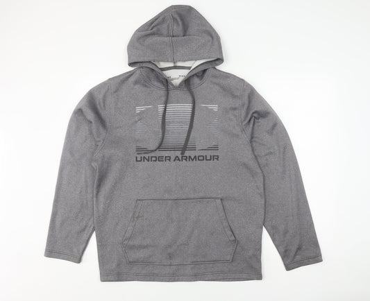 Under Armour Men's Grey M Pullover Hoodie