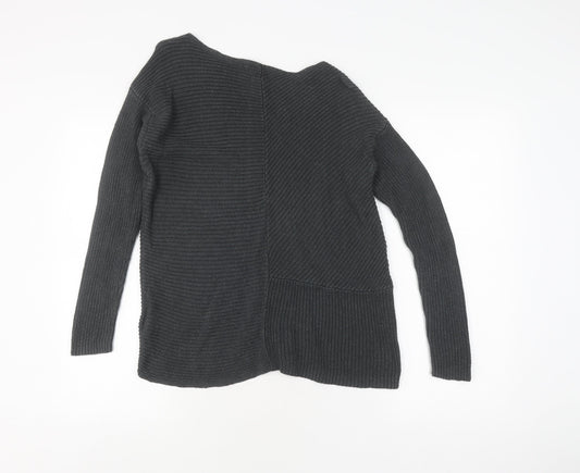 Lauren Ralph Lauren Women's Grey XS Boat Neck Jumper