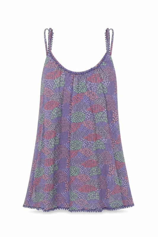 Womens UK Size 8 White Stuff Multicoloured Camisole Tank