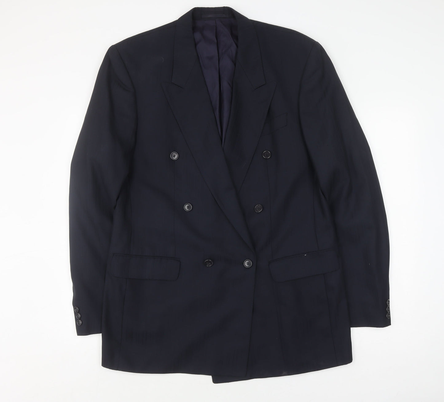 Mens UK Size 42.5 Baumler Regular Blue Suit Jacket