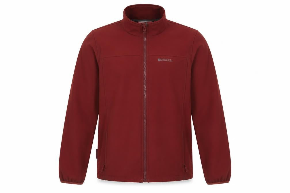 Mens UK Size M Mountain Warehouse Red Soft Shell