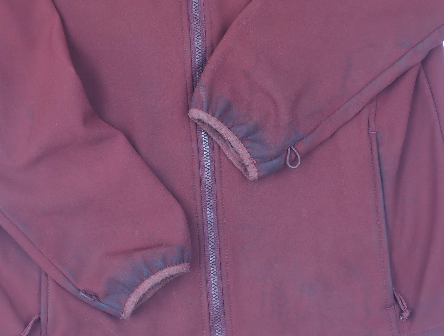 Mens UK Size M Mountain Warehouse Red Soft Shell