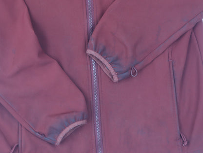 Mens UK Size M Mountain Warehouse Red Soft Shell