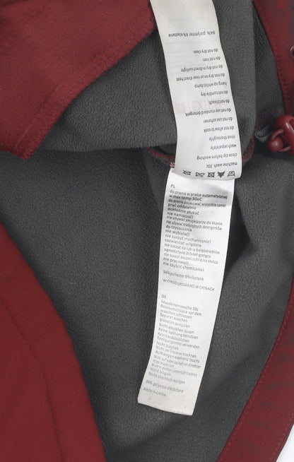 Mens UK Size M Mountain Warehouse Red Soft Shell
