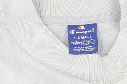 Champion Women's Blue XS Pullover Sweatshirt