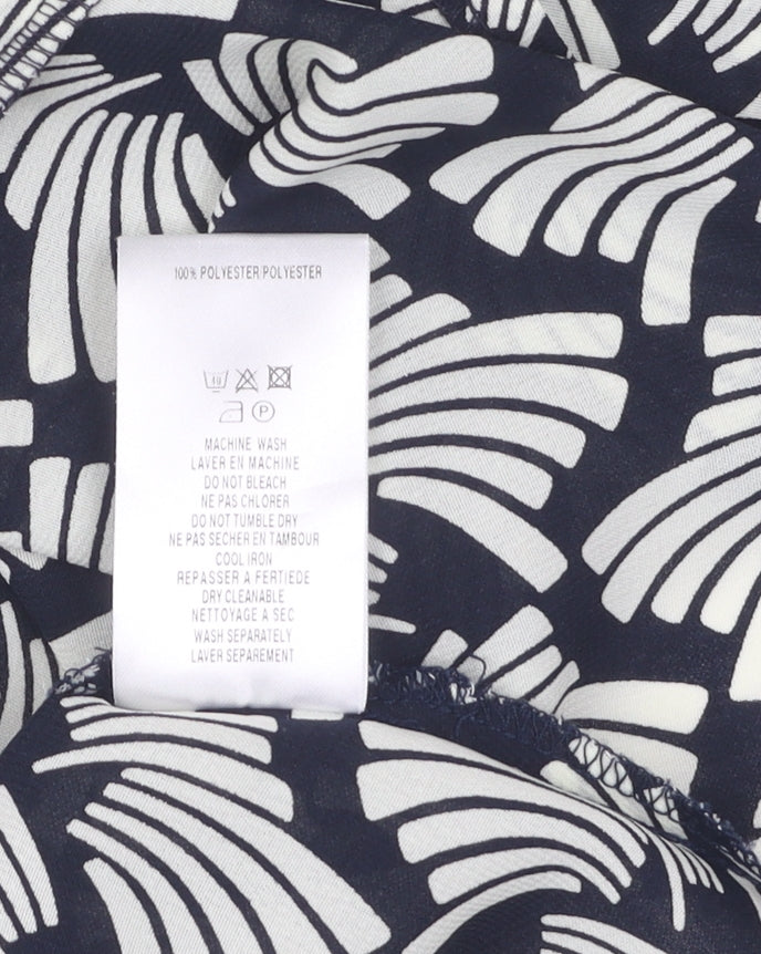 Alexon Women's Blue Geometric Blouse Size 18