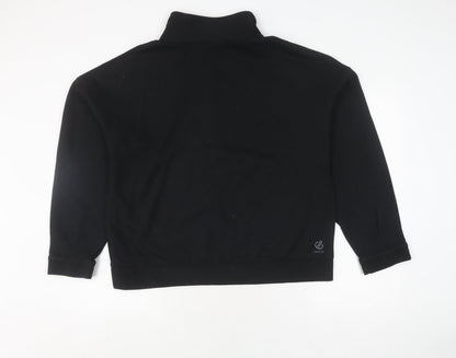 Dare 2b Women's Black Full Zip Sweatshirt, Size 14