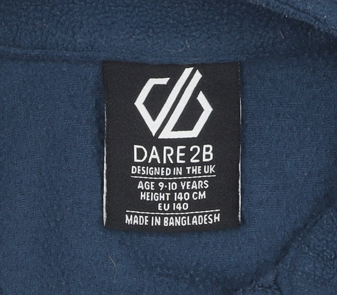Dare2b Boys Blue Fleece Sweatshirt, Size 10 Years - Lightweight & Comfortable