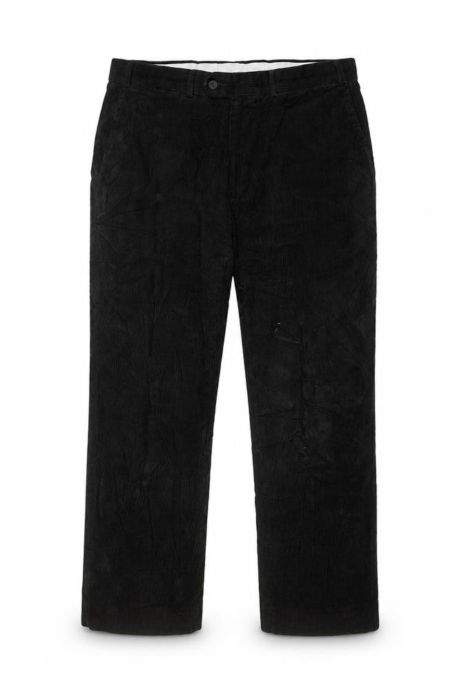 Mens UK Size 40W 29L James Pringle Regular Fit Casual Black Trousers