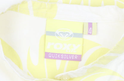 Womens UK Size 4 Quiksilver Multicoloured  Button-Up