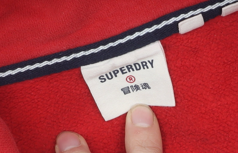 Superdry Men's Red Pullover Sweatshirt XS