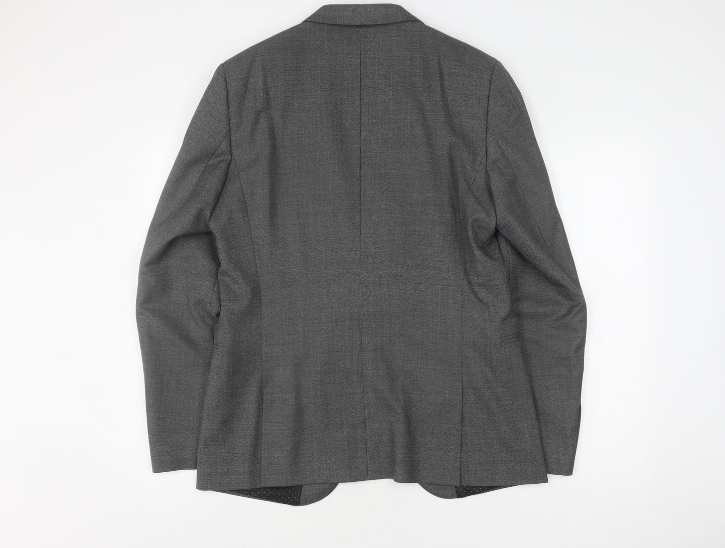 Mens UK Size 40 T.M.Lewin Regular Grey Suit Jacket