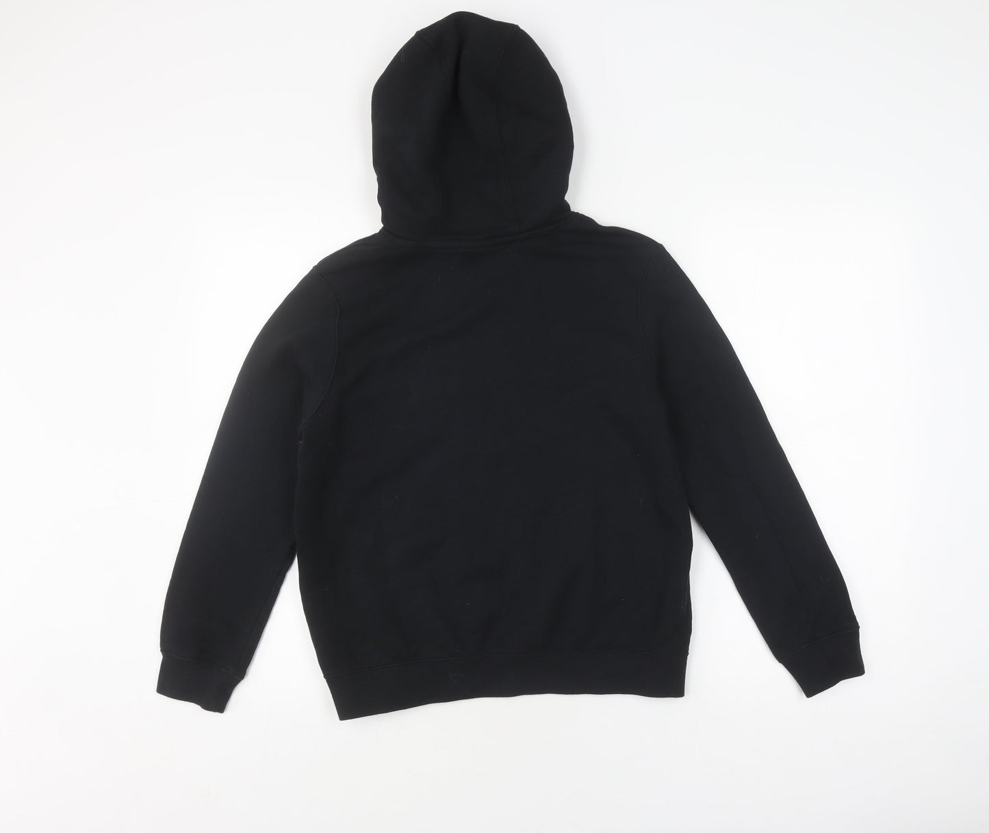 Nike Boys Black Hooded Pullover Football Hoodie, 12-13 Years
