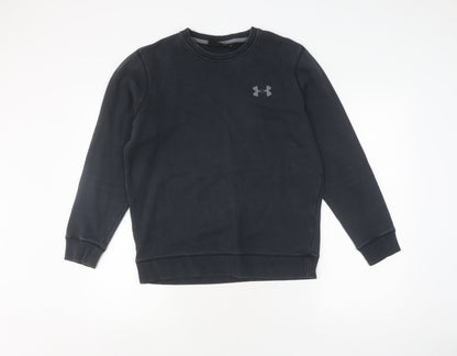 Under Armour Men's Black Pullover Sweatshirt M Slim